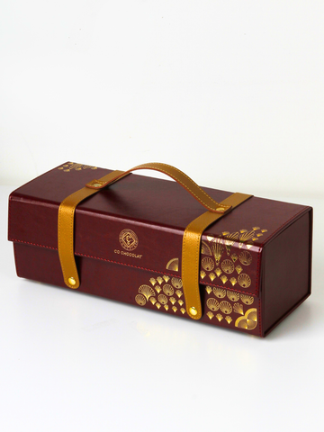 Golden Hour Trove Box - Stylish Plum and Camel